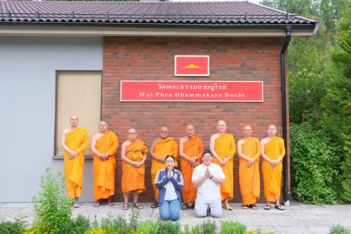 ที่ปรึกษาเจ้าคณะภาค 1 เยี่ยมพระธรรมทูตวัดพระธรรมกายบูโรส