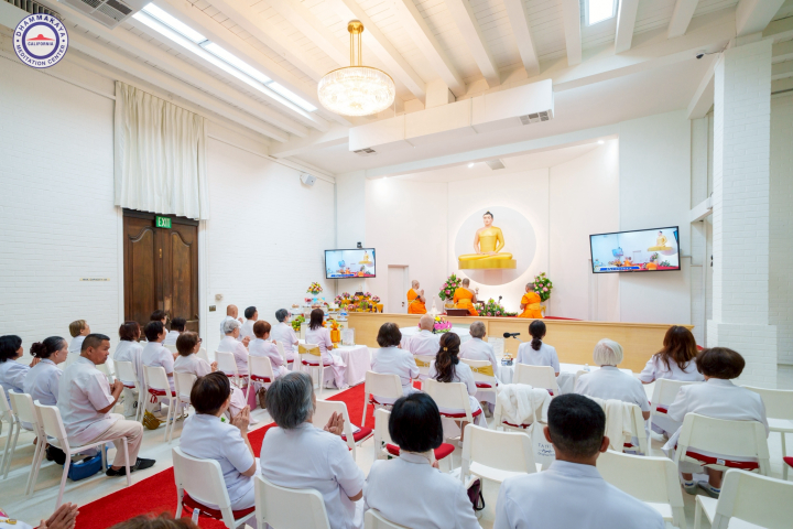 วัดพระธรรมกายแคลิฟอร์เนีย จัดงานบุญบูชาข้าวพระ