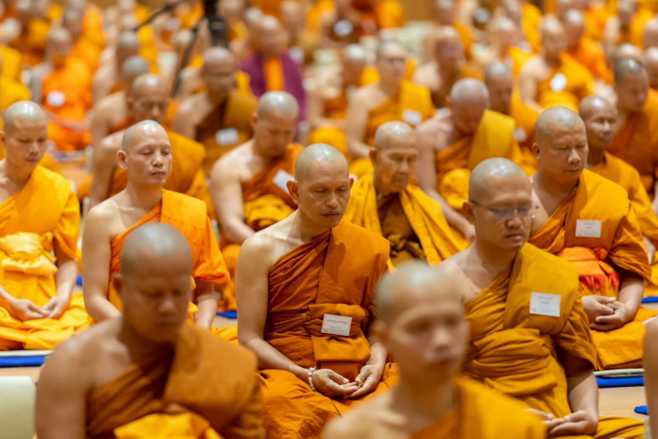 Meditation training for 1,195 senior monks across Thailand