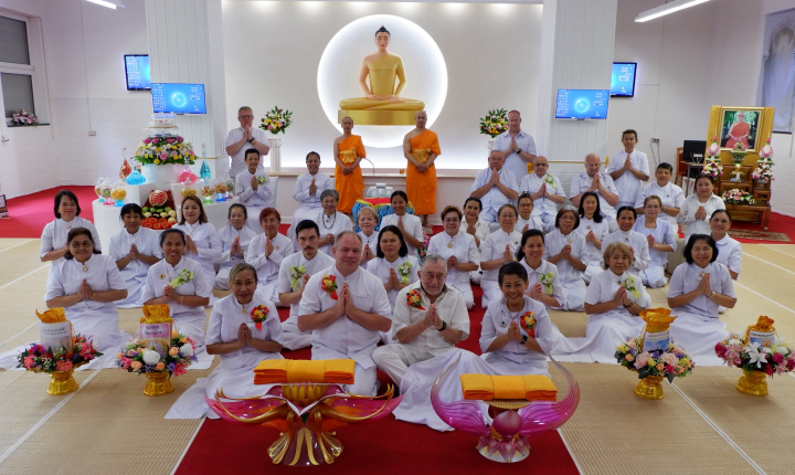 วัดพุทธนอร์ดไรน์เวสท์ฟาเลน จัดงานบุญบูชาข้าวพระ