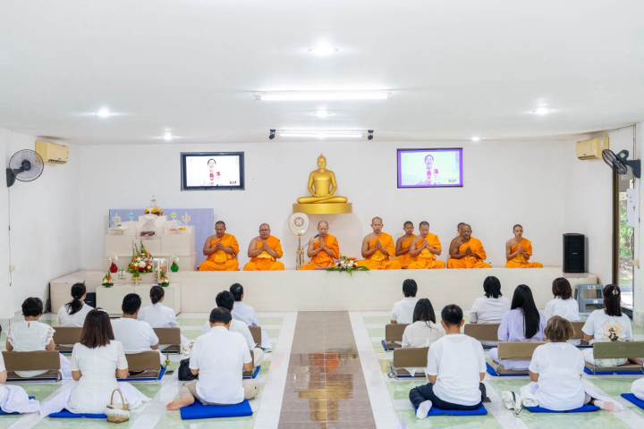ศูนย์ปฏิบัติธรรมสุราษฎร์ธานี จัดงานบุญบูชาข้าวพระ
