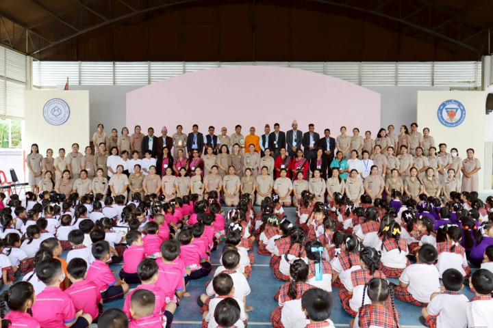 องค์การบริหารส่วนตำบลคลองสาม ต้อนรับคณะผู้บริหารและครูเนปาล มาศึกษาดูงานแลกเปลี่ยนนวัตกรรมการศึกษาไทย