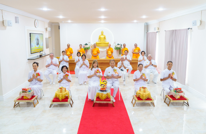 วัดพระธรรมกายปาล์มบีช จัดกิจกรรมงานบุญวันอาทิตย์