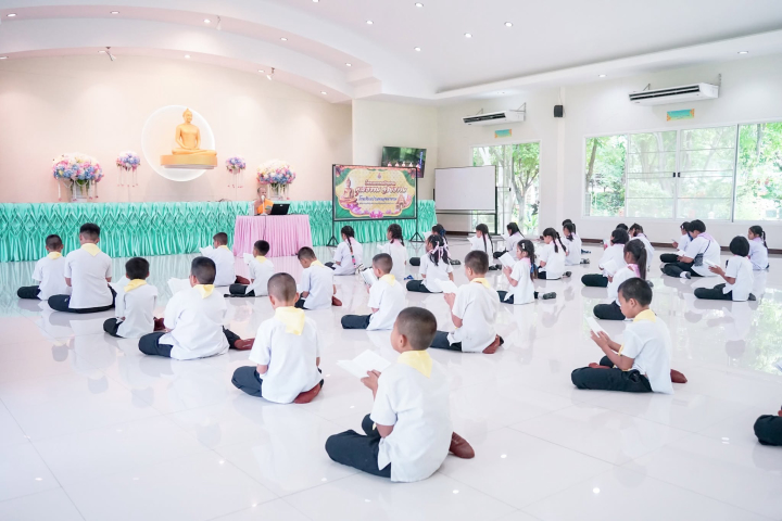 โรงเรียนบ้านหนองนางาม จัดโครงการค่ายคุณธรรมจริยธรรม