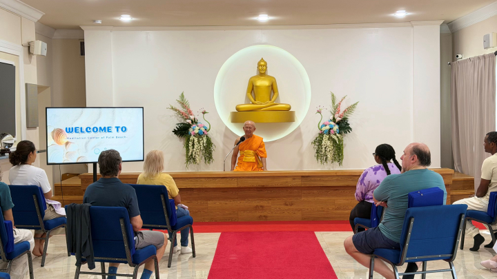 วัดพระธรรมกายปาล์มบีช จัดกิจกรรม Mindful Relaxation