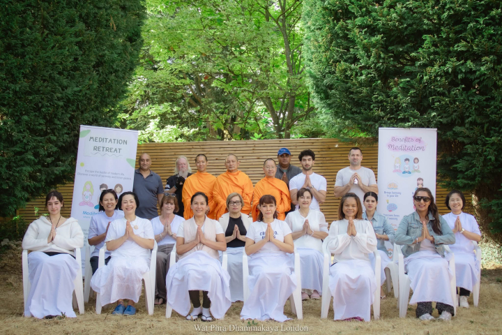 วัดพระธรรมกายลอนดอน จัดโครงการ “One-Day Meditation Retreat