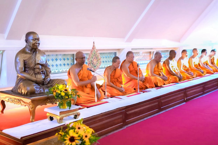 พิธีเจริญพระพุทธมนต์ถวายเป็นพระราชกุศลและประชุมการดำเนินงานของสหภาพพระธรรมทูตไทยในทวีปยุโรป เขต 3