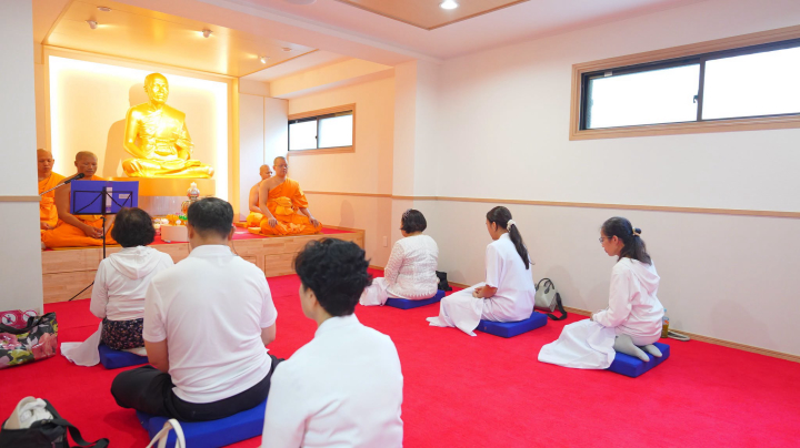วัดพระธรรมกายโอซาก้า จัดพิธีบุพเปตพลี
