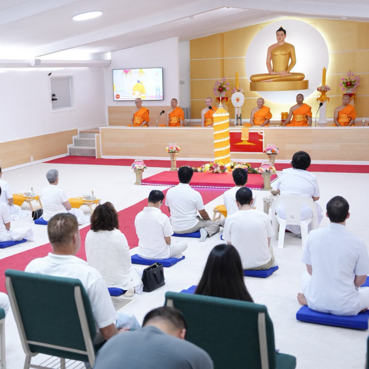 วัดพระธรรมกายจอร์เจีย จัดกิจกรรมนั่งสมาธิสำหรับชาวท้องถิ่น