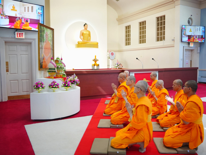 วัดพระธรรมกายชิคาโก จัดพิธีมุทิตาหลวงพ่อธัมมชโย เนื่องในวันธรรมชัย