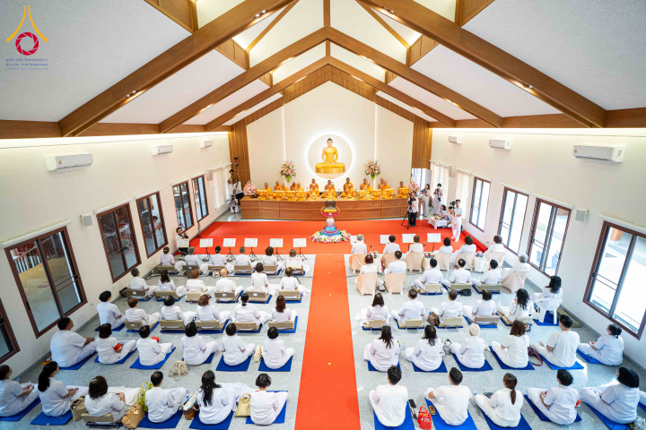 พิธีฉลองอาคารสมปรารถนา, สมโภชดวงแก้ว “สำเร็จธรรม” และถวายมหาสังฆทาน 222 รูป ณ วัดกลางธนรินทร์ 