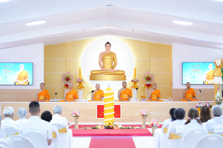 วัดพระธรรมกายจอร์เจีย จัดพิธีทอดผ้าป่าวันธรรมชัย และฉลองครบรอบ 28 ปี วัดพระธรรมกายจอร์เจีย 
