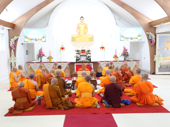 วัดพระธรรมกายซีแอตเติล  เป็นเจ้าภาพจัดพิธีสวดพระปาฏิโมกข์สัญจร