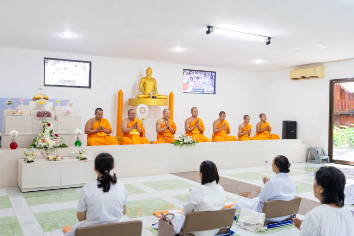 ศูนย์ปฏิบัติธรรมสุราษฎร์ธานี จัดงานบุญบูชาข้าวพระ