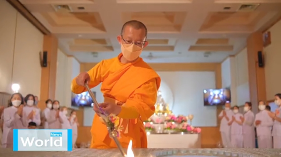 วัดพระธรรมกายคานากาว่า จัดงานบุญวันวิสาขบูชา