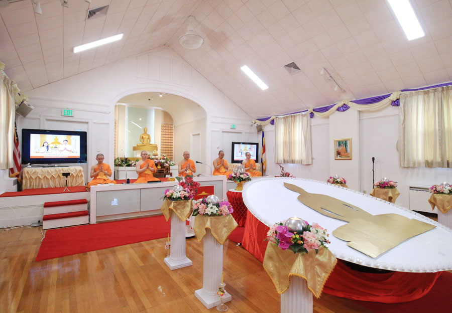 วัดพระธรรมกายบอสตัน จัดงานบุญวันอาทิตย์