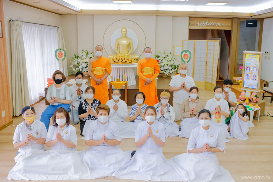 วัดพระธรรมกายคานากาว่า จัดพิธีบุพเปตพลี