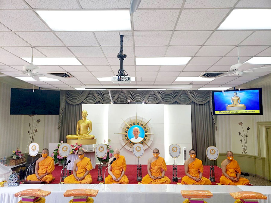 วัดพระธรรมกายแคลิฟอร์เนีย จัดพิธีบุพเปตพลี