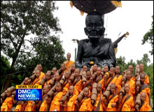 สามเณรดีศรีตำบล จ.นราธิวาส  เดินธุดงค์ โปรดญาติโยม