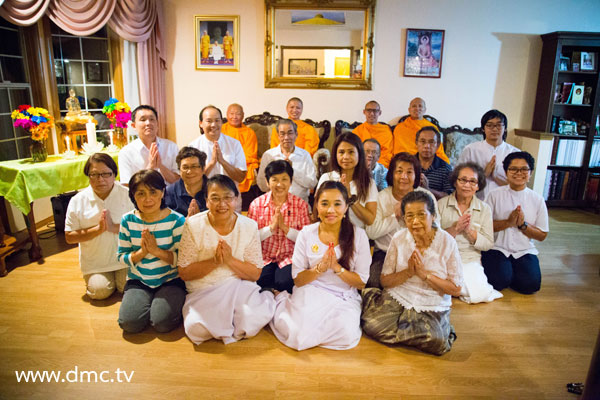 วัดพระธรรมกายออเรกอน จัดปฏิบัติธรรมบ้านกัลยาณมิตร