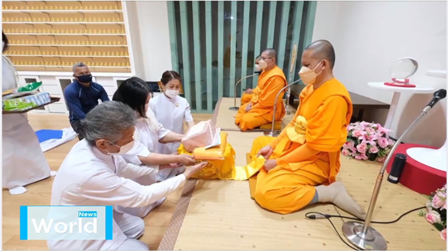 วัดพระธรรมกายอิบาราขิ จัดงานบุญวันอาทิตย์