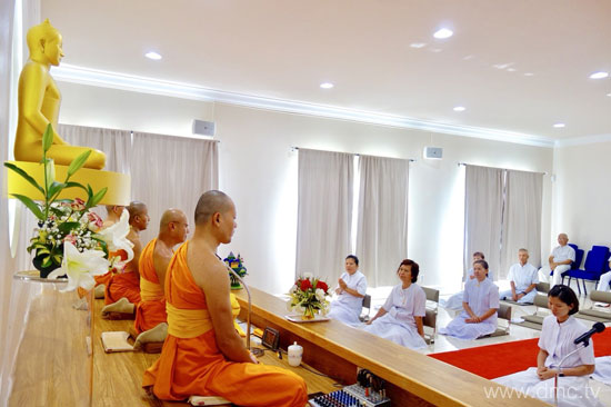 วัดพระธรรมกายปาล์มบีช จัดโครงการปฏิบัติธรรม