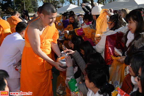 วัดพระธรรมกายอิตาลี จัดพิธีทอดกฐินสามัคคี
