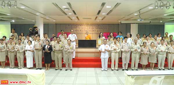 พิธีมอบรางวัลคุณภาพฟื้นฟูศีลธรรมโลกประจำปี 2558