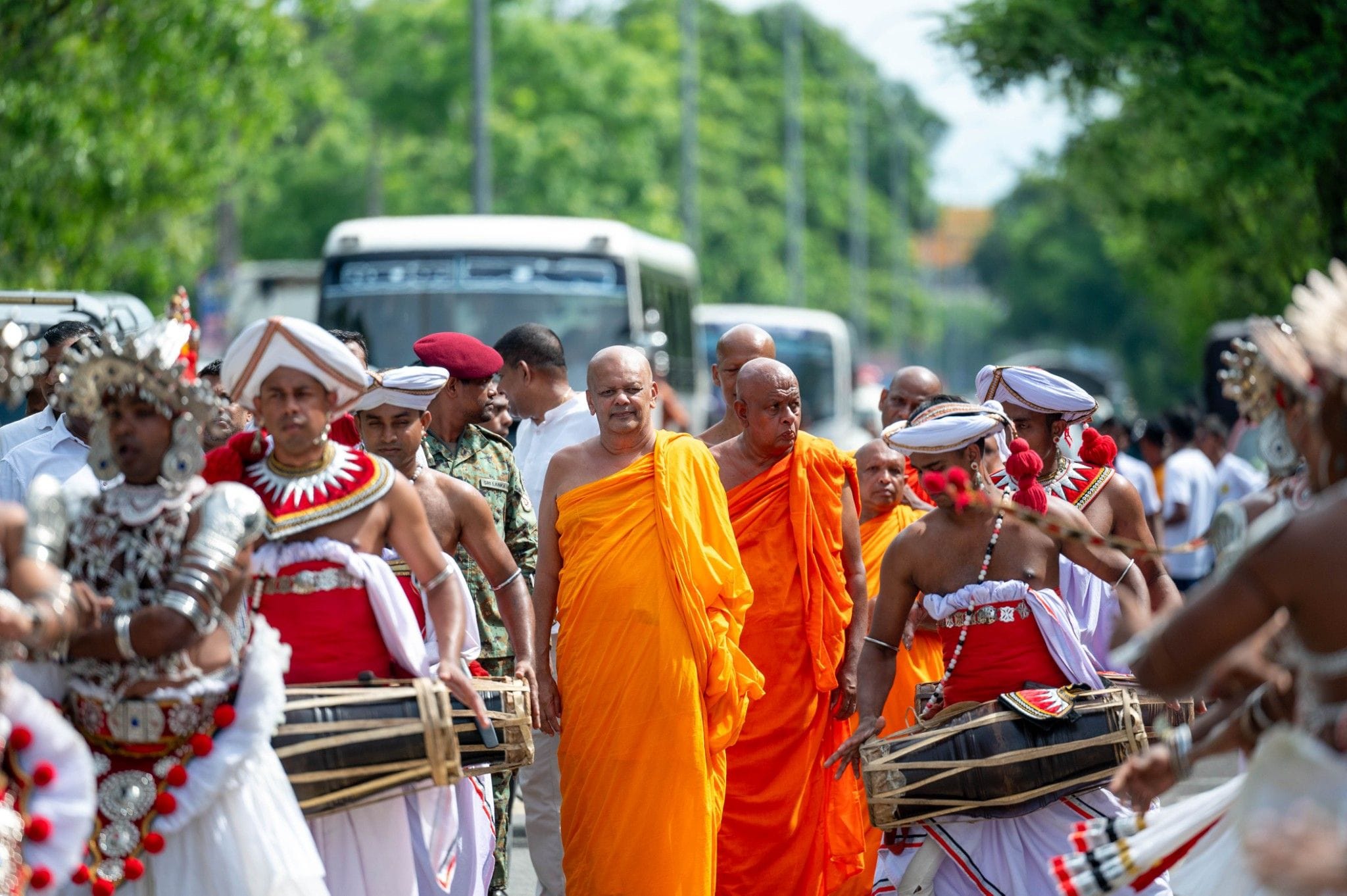 พิธีเปิดโครงการสยาม-ลังกา ธรรมยาตรา ฉลองเทศกาลวิสาขบูชาแห่งชาติ ศรีลังกา