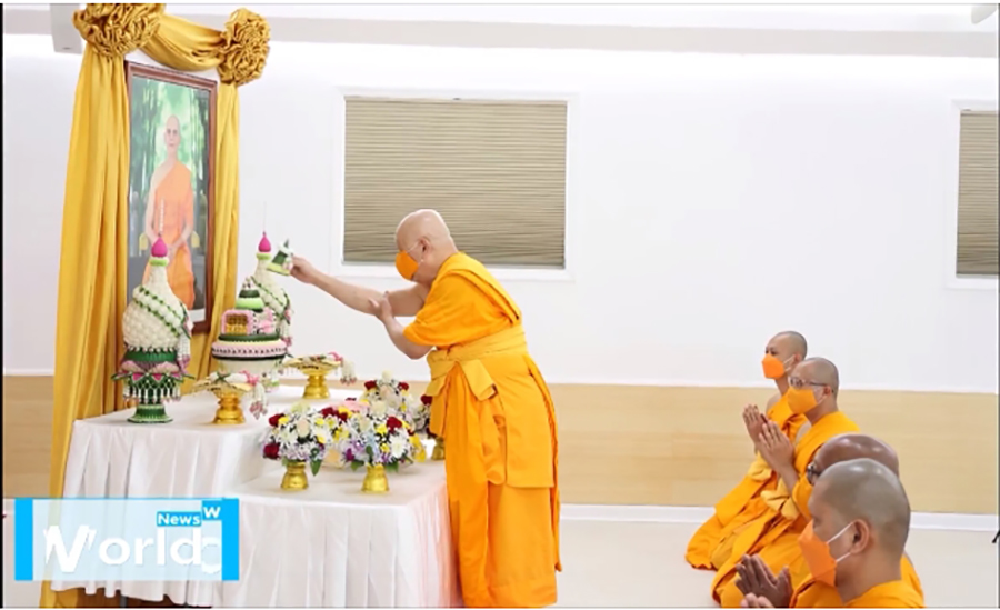 วัดพระธรรมกายจอร์เจีย จัดพิธีมุทิตาสักการะอายุวัฒนมงคล 78 ปีหลวงพ่อธัมมชโย