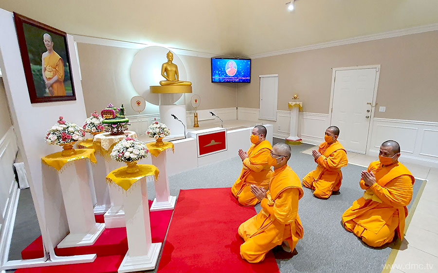 วัดพระธรรมกายเทนเนสซี จัดพิธีมุทิตาอายุวัฒนมงคล 80 ปี หลวงพ่อทัตตชีโว 