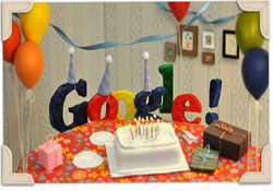 google ครบรอบ 13 ปี  เวป  search engine อันดับหนึ่ง google plus