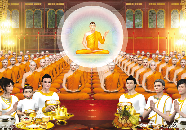 อานิสงส์บุญถวายสังฆทาน
