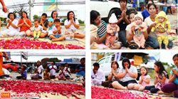 เกาะติดบรรยากาศการเดินธุดงค์ธรรมชัย วันที่สาม