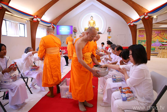 วัดพระธรรมกายซีแอตเติล จัดงานบุญวันอาทิตย์