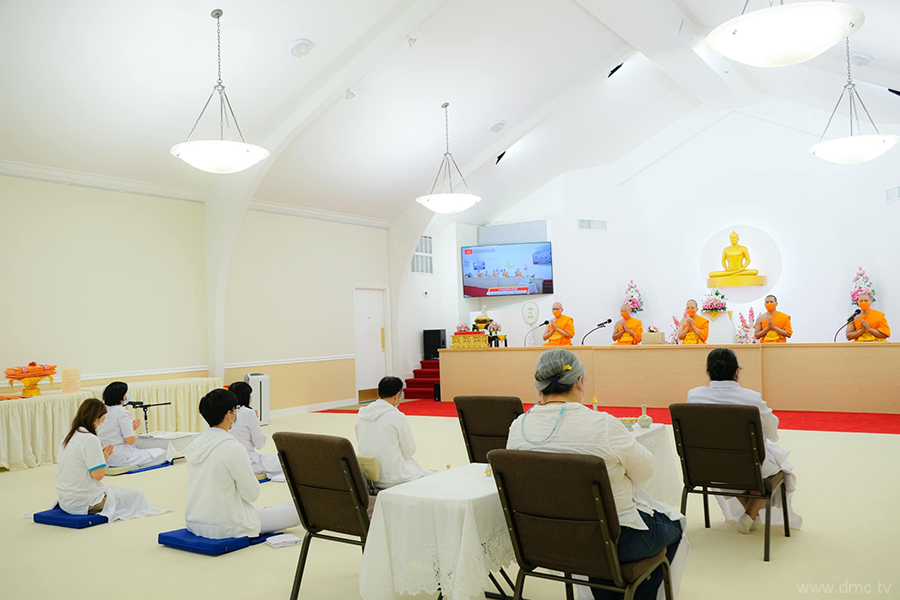 วัดพระธรรมกายซิลิคอนวัลเลย์ จัดงานบุญวันอาทิตย์ออนไลน์