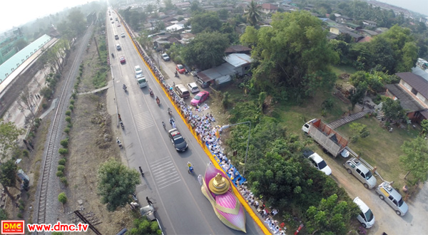 เกาะติดสถานการณ์ธุดงค์ธรรมชัยเส้นทางพระผู้ปราบมาร ปีที่ 4 (28 มกราคม พ.ศ. 2558)