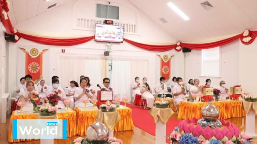 วัดพระธรรมกายบอสตัน จัดงานบุญวันวิสาขบูชา