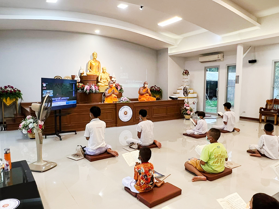 ศูนย์ปฏิบัติธรรมแก้วระนอง จัดอบรมโครงการบรรพชาสามเณรฟื้นฟูพระพุทธศาสนาทั่วไทย