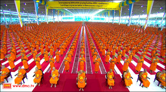 ความประทับใจในวันบรรพชา โครงการ 1 แสนรูป รุ่นที่ 6