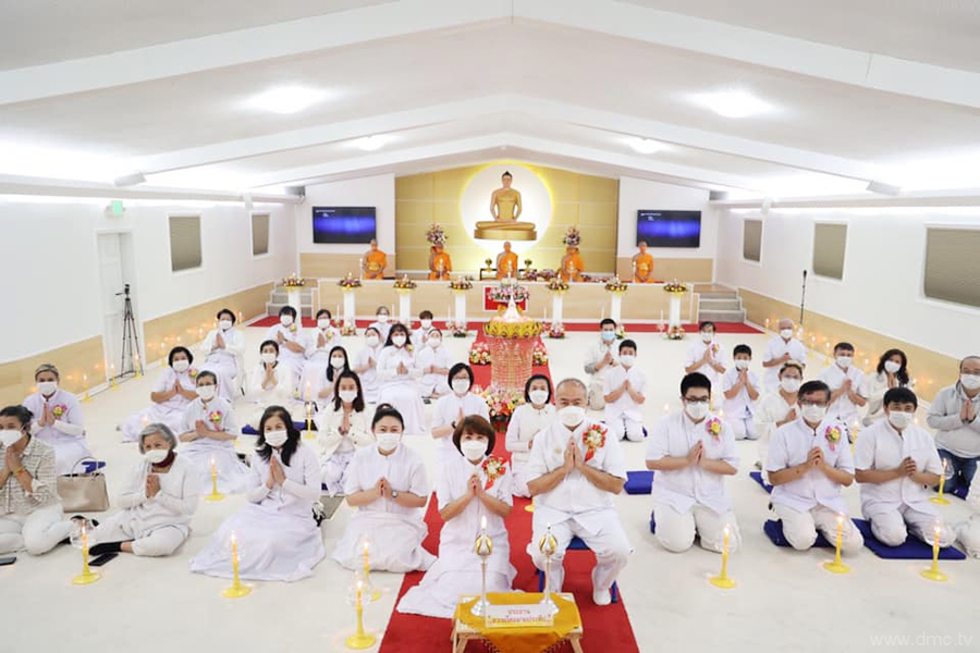 วัดพระธรรมกายจอร์เจีย จัดงานบุญเนื่องในวันมาฆบูชา