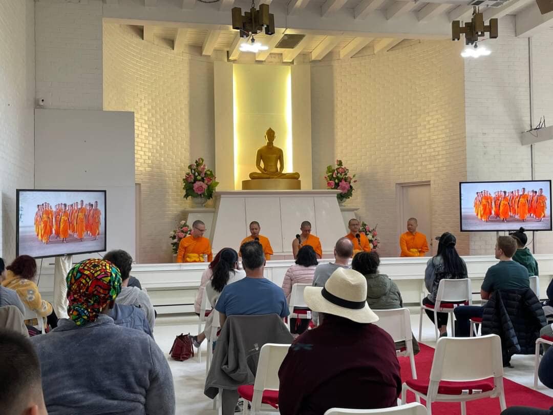 วัดพระธรรมกายแคลิฟอร์เนีย จัดกิจกรรมฝึกนั่งสมาธิให้กับชาวท้องถิ่น