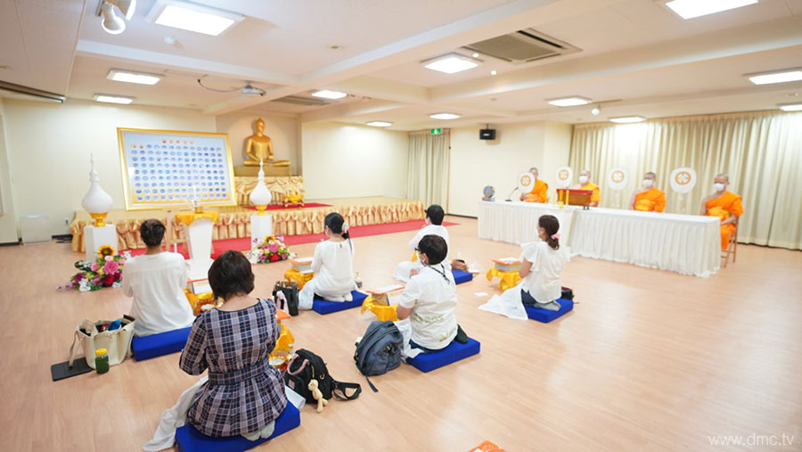 วัดพระธรรมกายโอซาก้า พิธีบุพเปตพลี