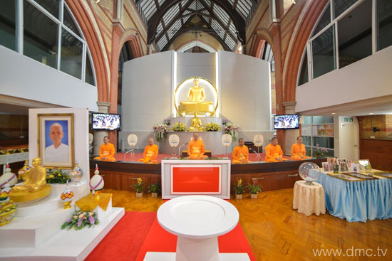 วัดพระธรรมกายลอนดอน จัดงานวันคล้ายวันละสังขารคุณยายฯ