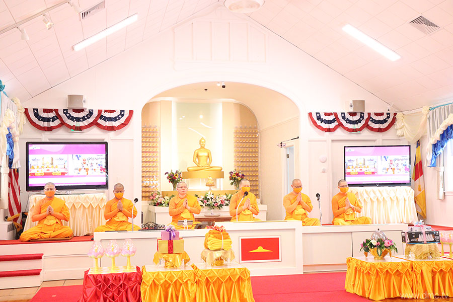 วัดพระธรรมกายบอสตัน จัดงานบุญวันอาทิตย์