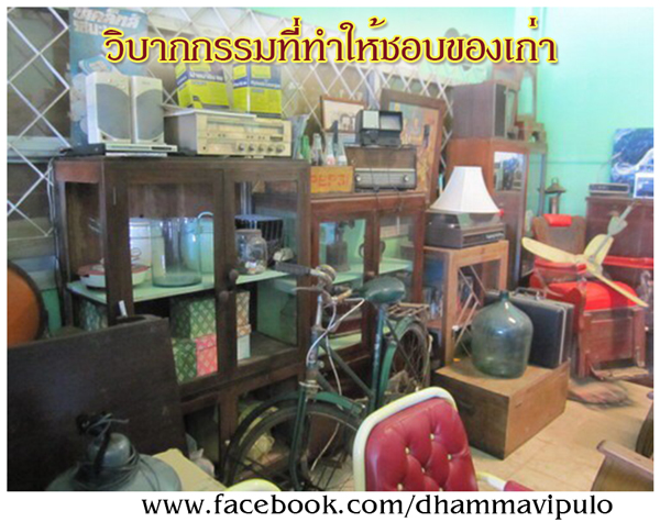 วิบากกรรมที่ทำให้ชอบของเก่า