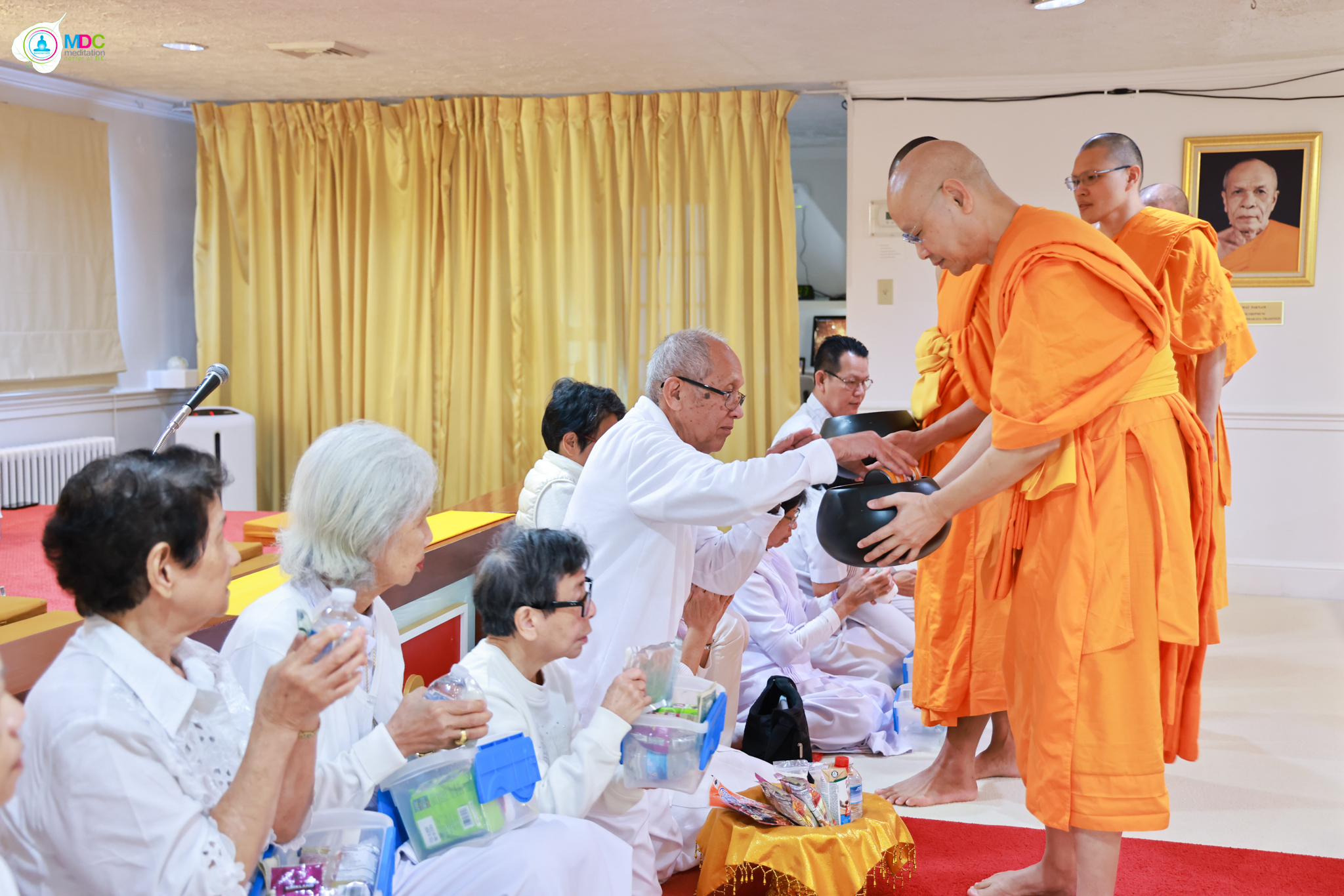 วัดพระธรรมกายดีซี จัดงานบุญวันอาทิตย์