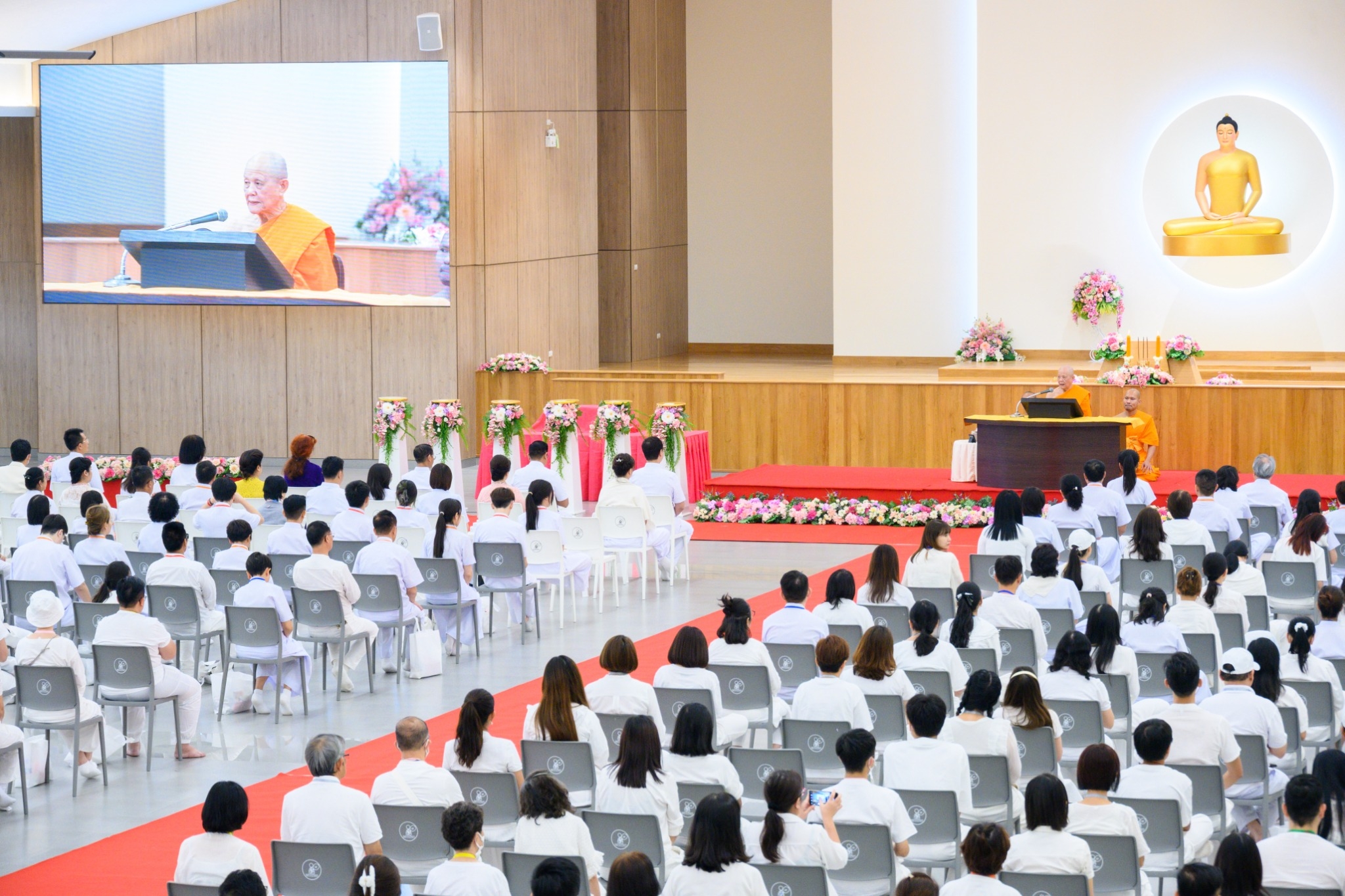 พิธีมอบโล่เกียรติยศ โครงการสอบตอบปัญหาธรรมะ“ทางก้าวหน้า” ประเทศอินโดนีเซีย