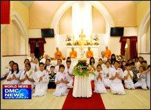 วัดพระธรรมกายแมนเชสเตอร์ จัดงานบุญออกพรรษา