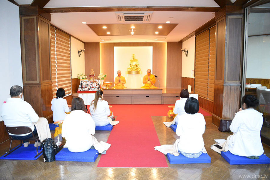วัดพระธรรมกายกุมมะ จัดพิธีบุพเปตพลี ผ่าน  zoom